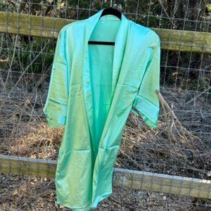 Mint Green Bridesmaid Kimono / Robe XS